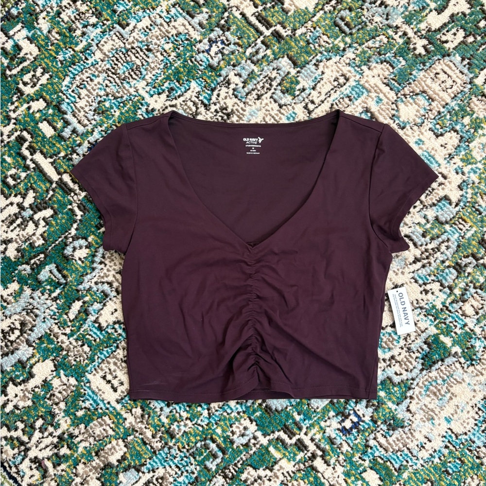 Ruched Athletic Top